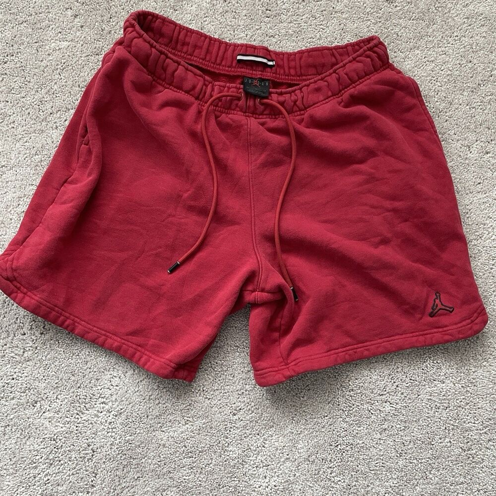 Vintage Air Jordan Shorts Mens Large Sweat Fleece Embroidered Autograph 90s